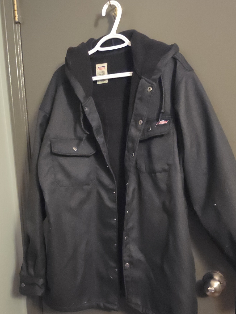 Dickies Black Hooded Field Jacket